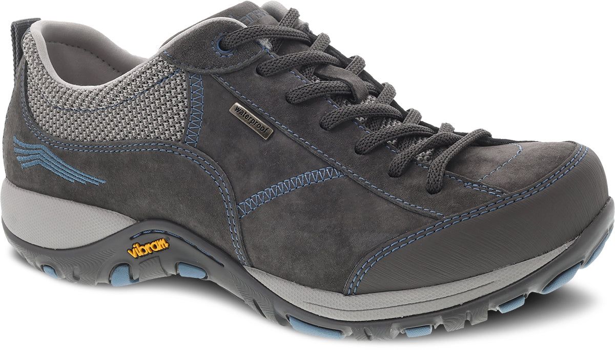 Dansko Paisley Grey/Blue Suede
