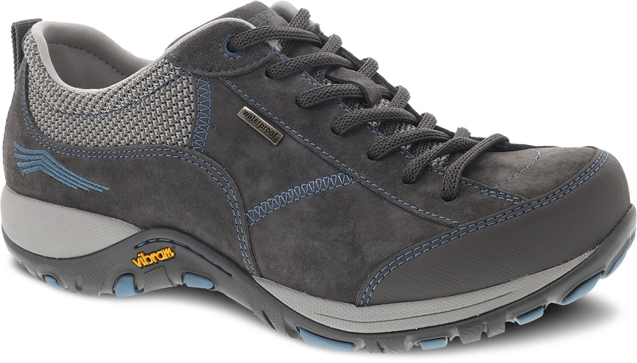 Dansko Paisley Grey/Blue Suede