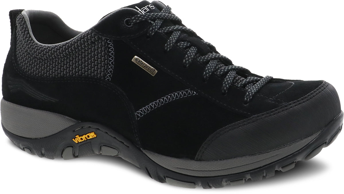 Dansko Paisley Black/Black Suede