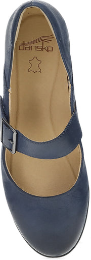 Dansko Collette Navy Burnished Nubuck (MSRP $155.00)