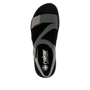 Rieker Franja 70 (64870-42)Mineral/Schwarz-Weiss