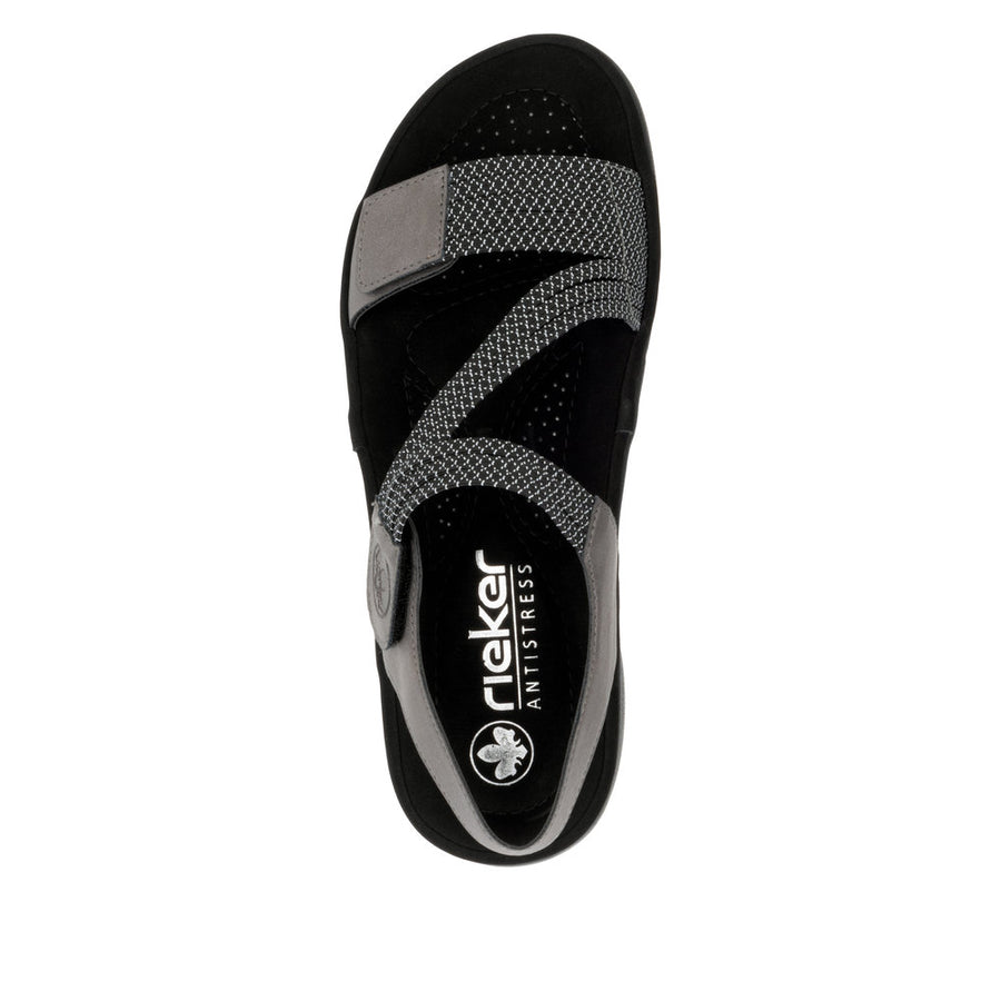Rieker Franja 70 (64870-42)Mineral/Schwarz-Weiss