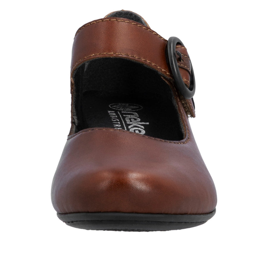 Rieker Mary Jane Heel (41756-22) Brown