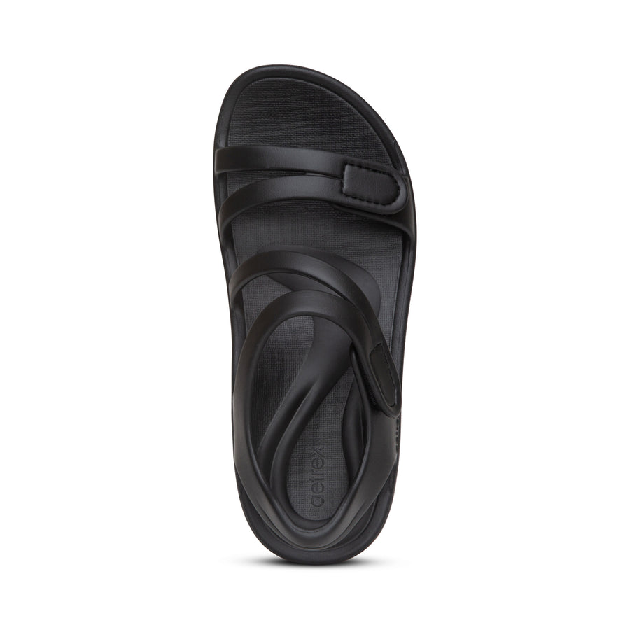 Aetrex Jillian Sport Black - Women's