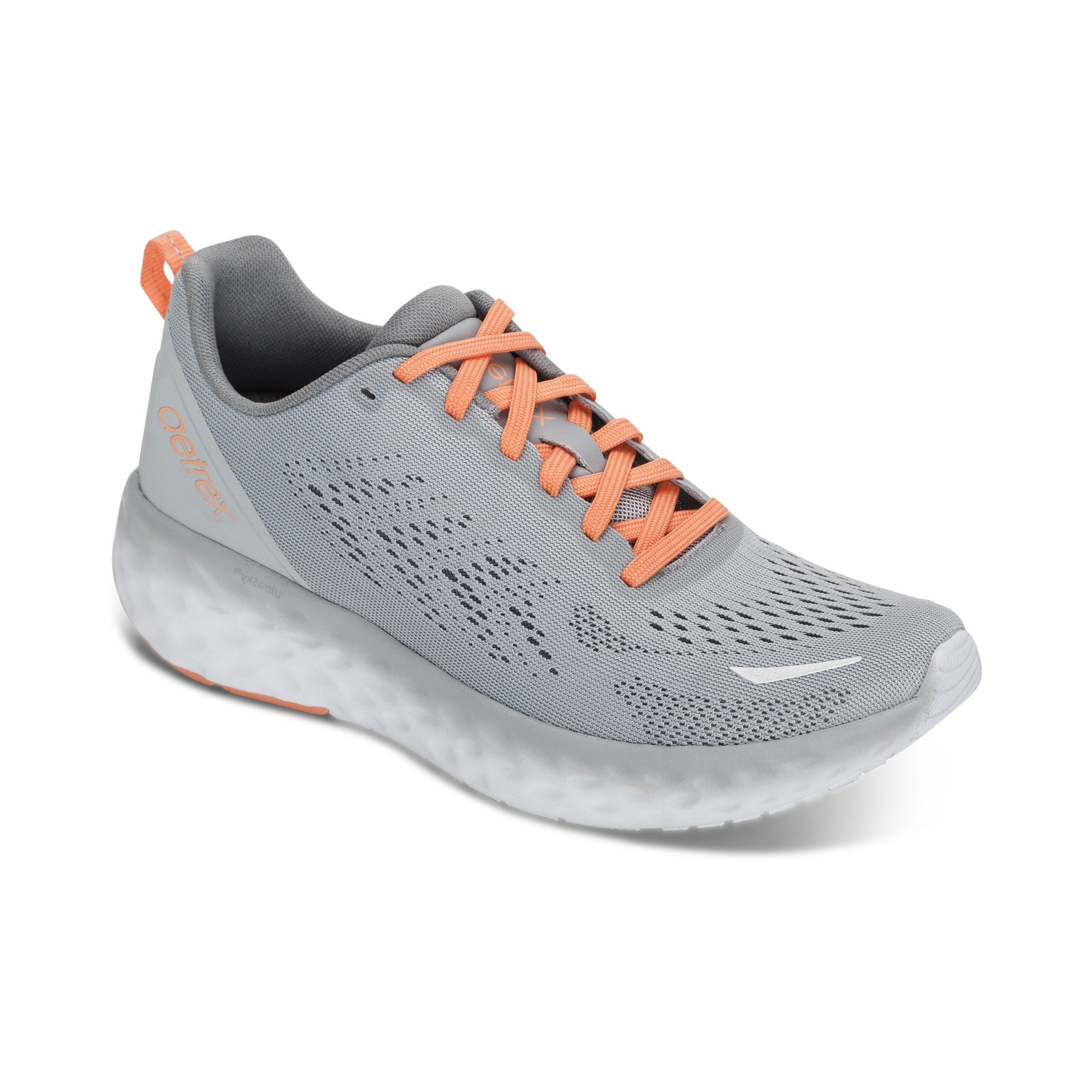 Aetrex Danika Arch Support Sneakers Light Grey