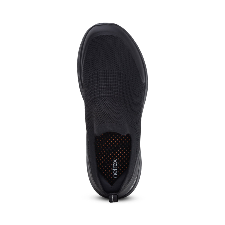 Aetrex Dash Slip On Black/Black