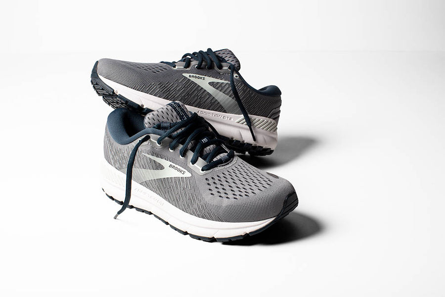 Brooks Women's Addiction GTS 15 Grey/Navy/Aqua