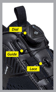 Xelero Men's Steadfast Black Fitgo