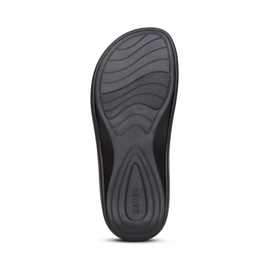 Aetrex Jillian Sport Black - Women's