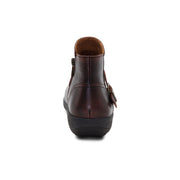 Aetrex Leah Buckle Bootie Cordovan