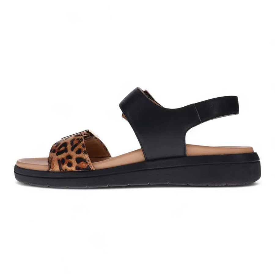 Mia Vita Bettina Black Leopard