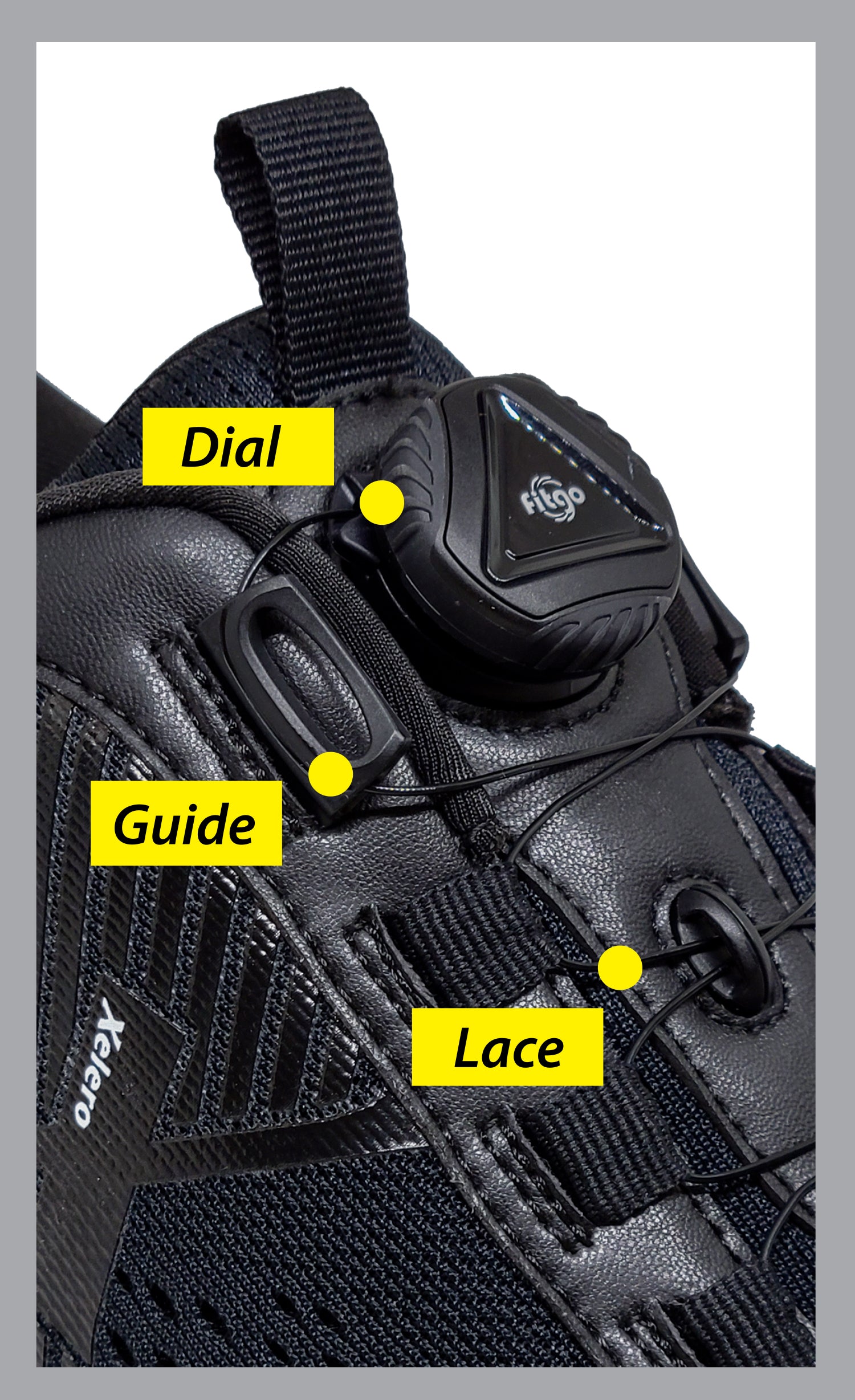 Xelero Steadfast Black Fitgo (Women's)