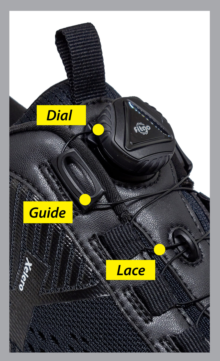 Xelero Steadfast Black Fitgo (Women's)