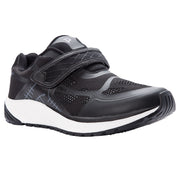 Propet Men's One Strap Black /Dk Grey