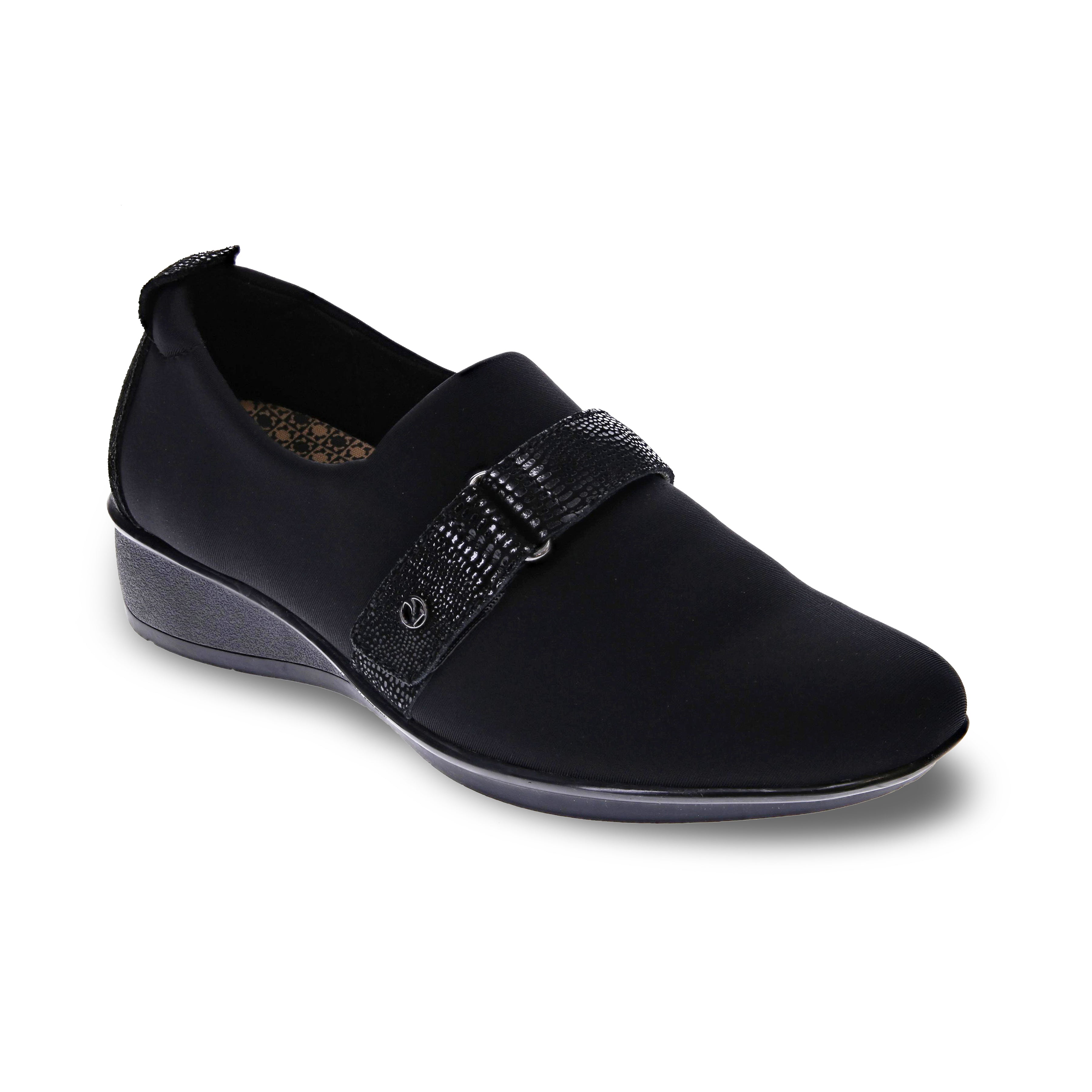 Revere Genoa Black/Black Lizard