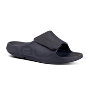 Oofos Ooahh Sport Flex Slide Black Matte