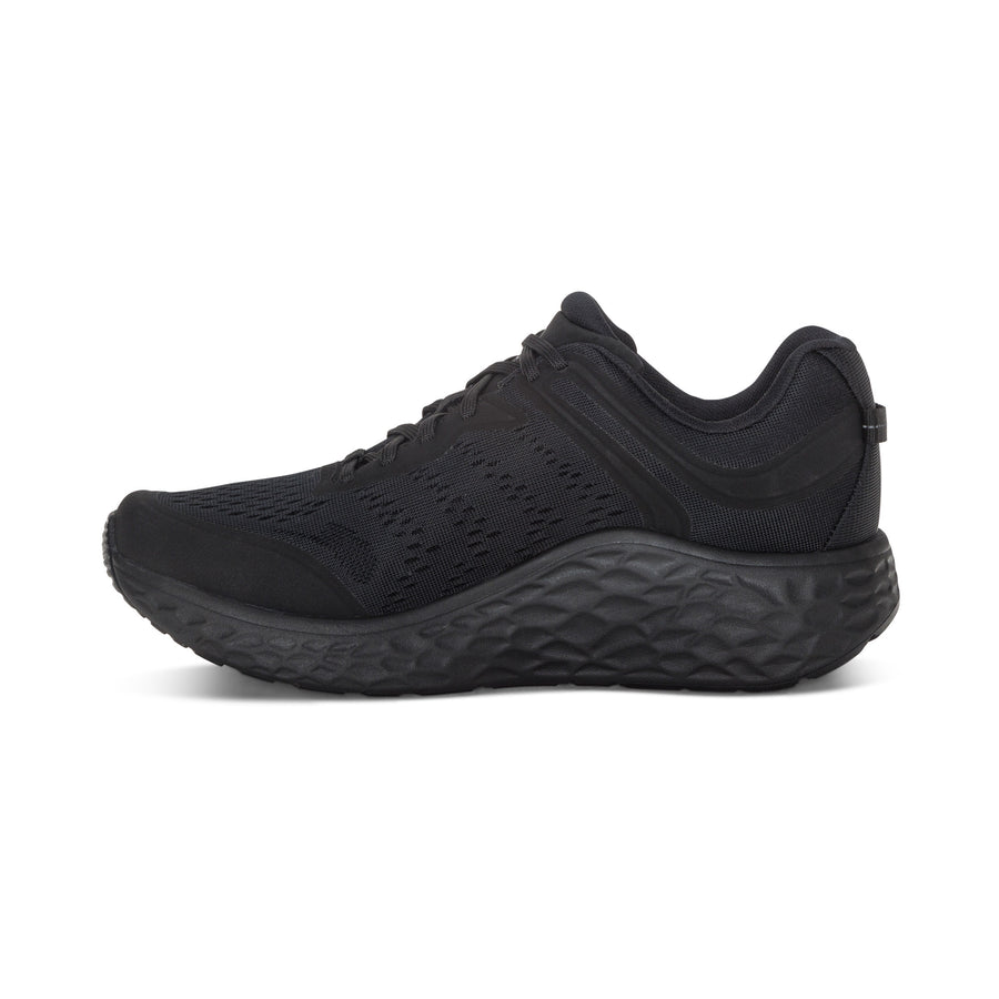 Aetrex Chase Arch Support Sneakers Black/Black