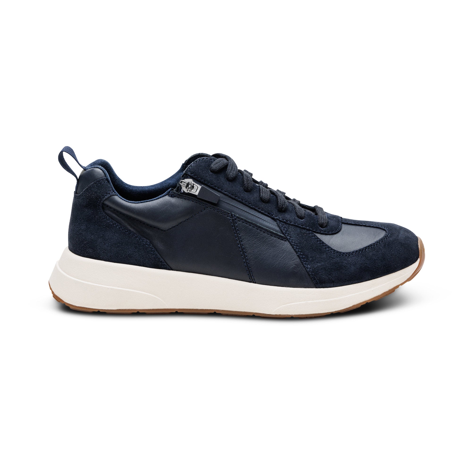 Aetrex Miles Lace Up Navy