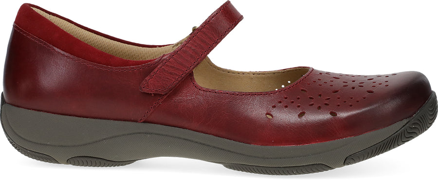 Dansko Stacy Waxy Burnished Red