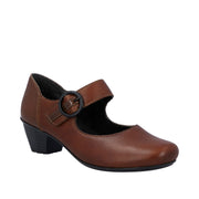 Rieker Mary Jane Heel (41756-22) Brown