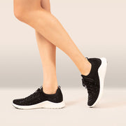 AETREX CARLY SPARKLE BLACK