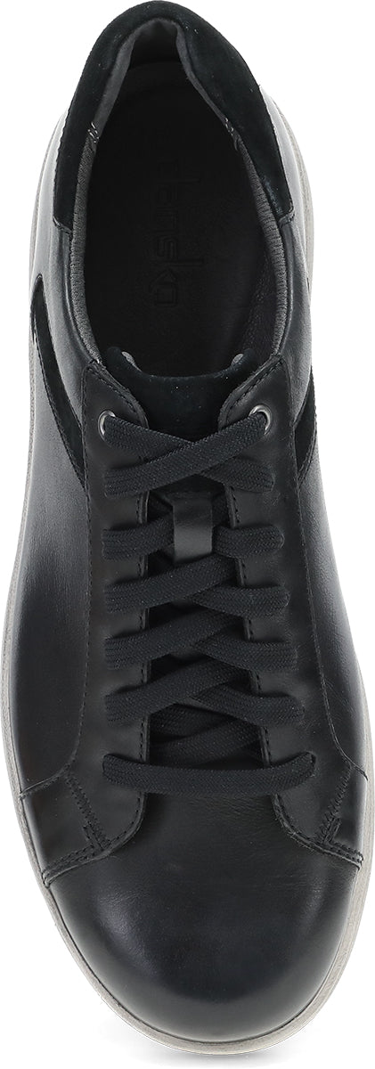Dansko Trevor Black Burnished Calf