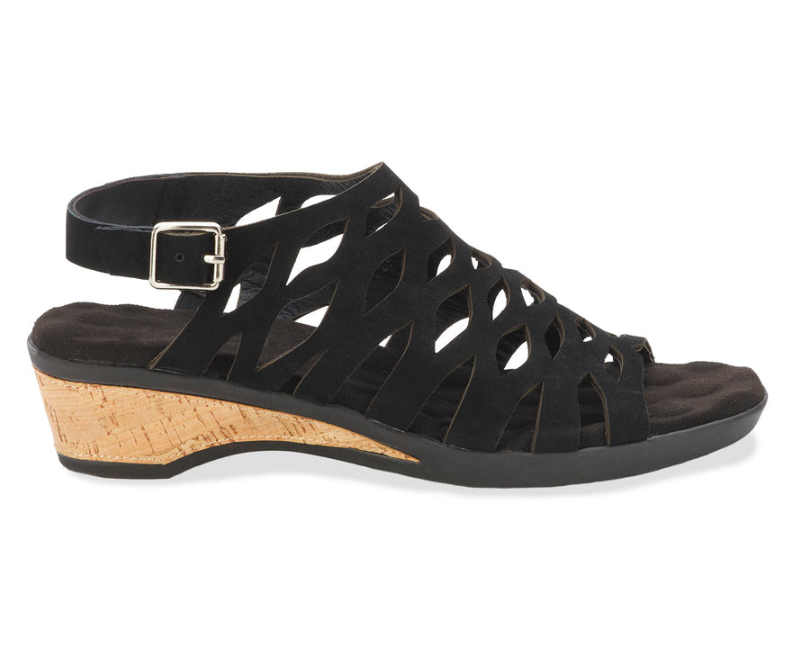 Ros Hommerson Katia Black Leather (MSRP $120)