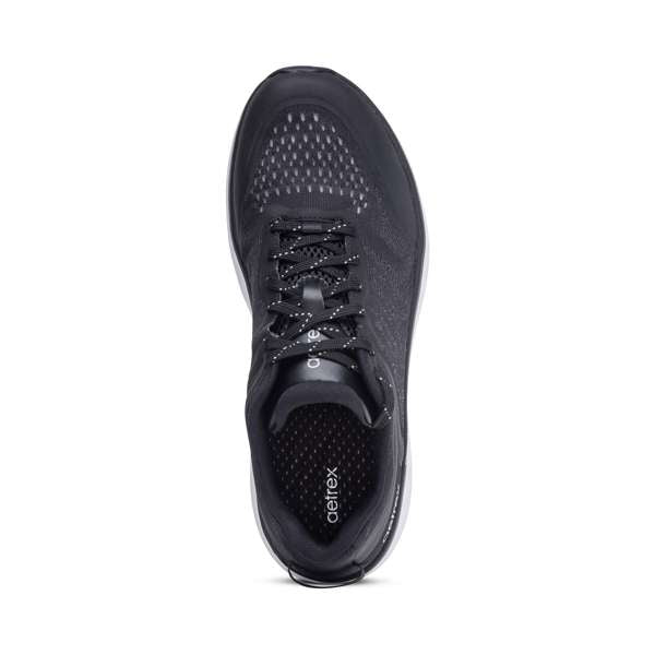 Aetrex Chase Arch Support Sneakers Black