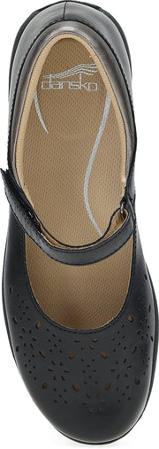 Dansko Stacy Waxy Burnished Black