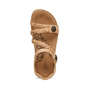 Aetrex Jillian Quarter Strap Cork