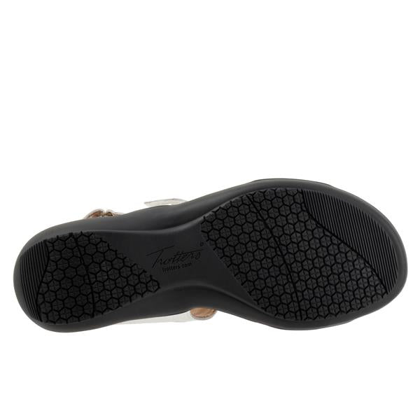 Trotters Romi Stitch White