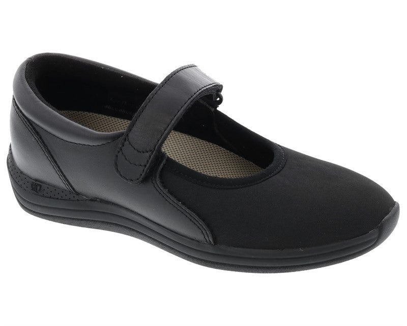 Drew Magnolia Black/Black Stretch