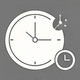 icon with clock