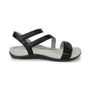 Aetrex Gabby Adjustable Quarter Strap Sandal Black Multi