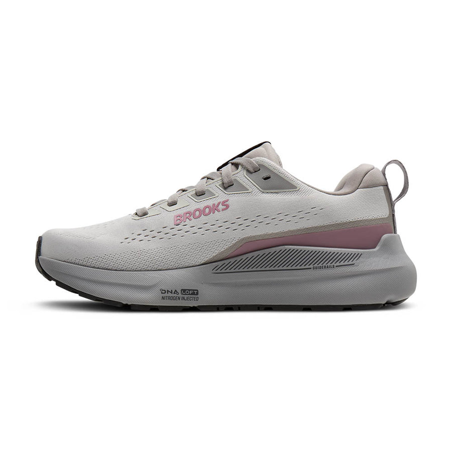 Brooks Women's Ariel GTS 26 Oyster Mushroom/Alloy/Pink