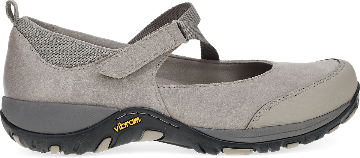 Dansko Primrose Taupe Burnished Suede