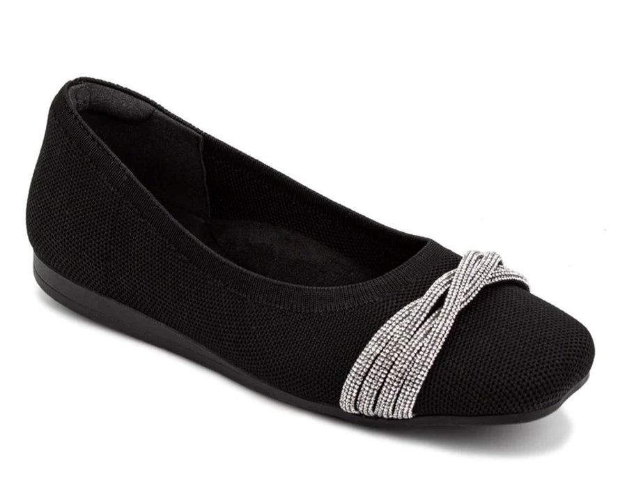 Ros Hommerson Nissa Black Knit with Silver
