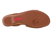 Ros Hommerson Kimmi Tan Raffia / Tan Leather (MSRP $120)