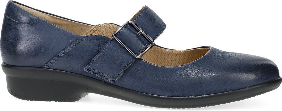 Dansko Collette Navy Burnished Nubuck (MSRP $155.00)