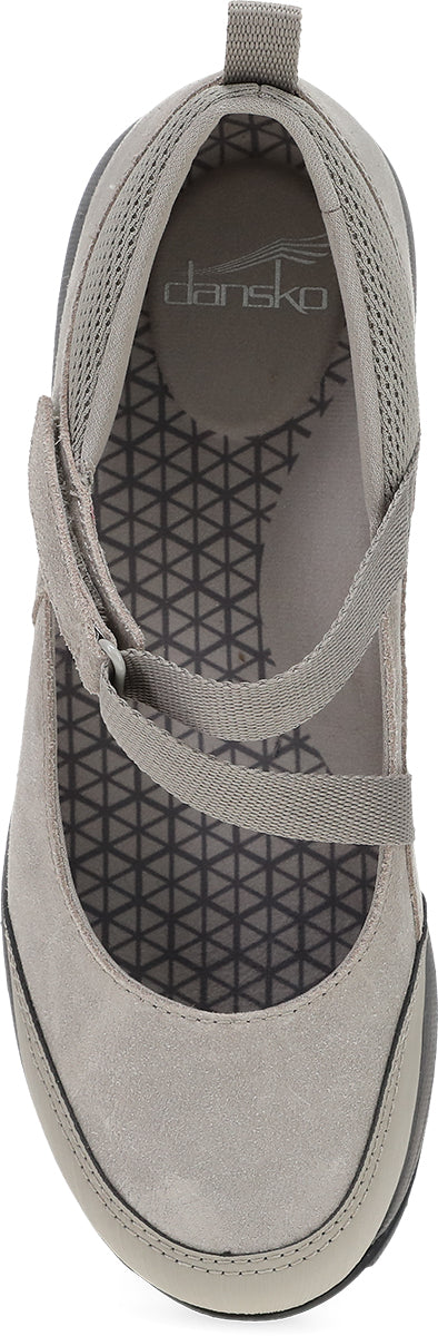 Dansko Primrose Taupe Burnished Suede