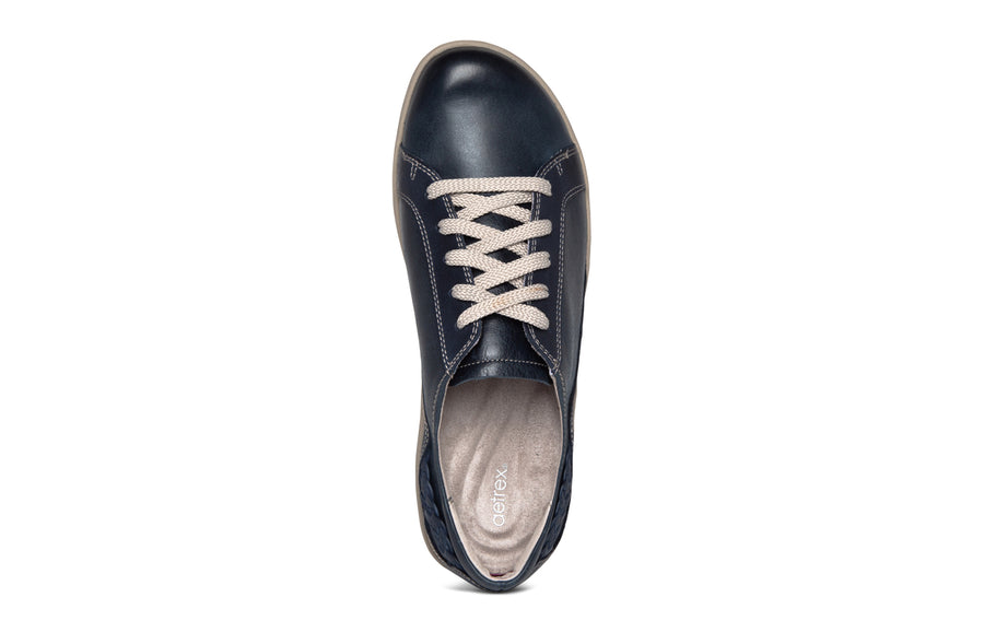 Aetrex Dana Oxford Navy