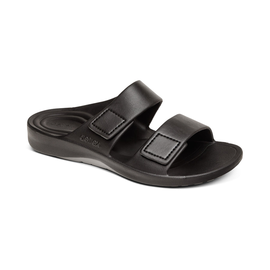 Aetrex Milos Black - Men's