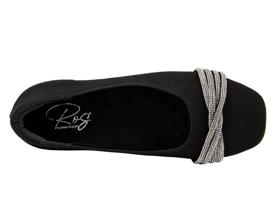 Ros Hommerson Nissa Black Knit with Silver