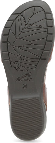 Dansko Rowan Tan Waxy Burnished