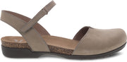 Dansko Rowan Taupe Milled Nubuck