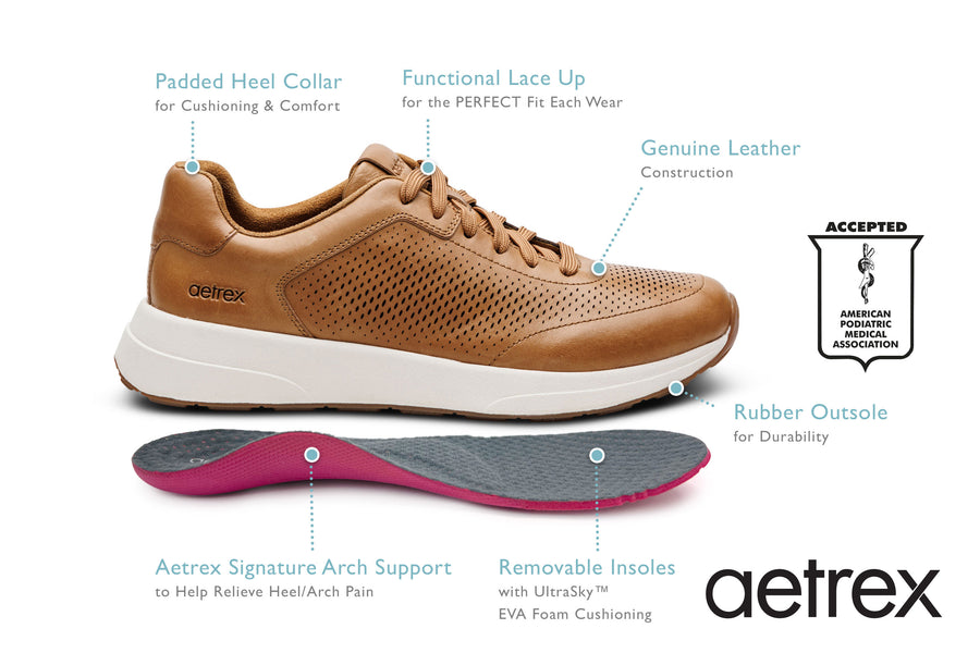 Aetrex Drew Tan (AM236)