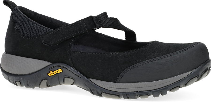 Dansko Primrose Black Burnished Suede