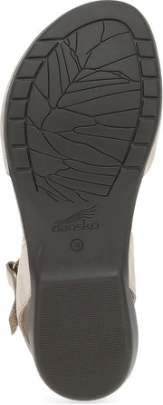 Dansko Rowan Suede Beige Sparkle