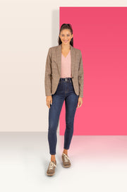 Aetrex Dana Oxford Warm Grey