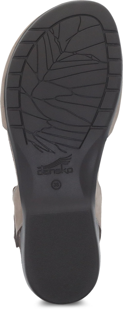 Dansko Rowan Taupe Milled Nubuck